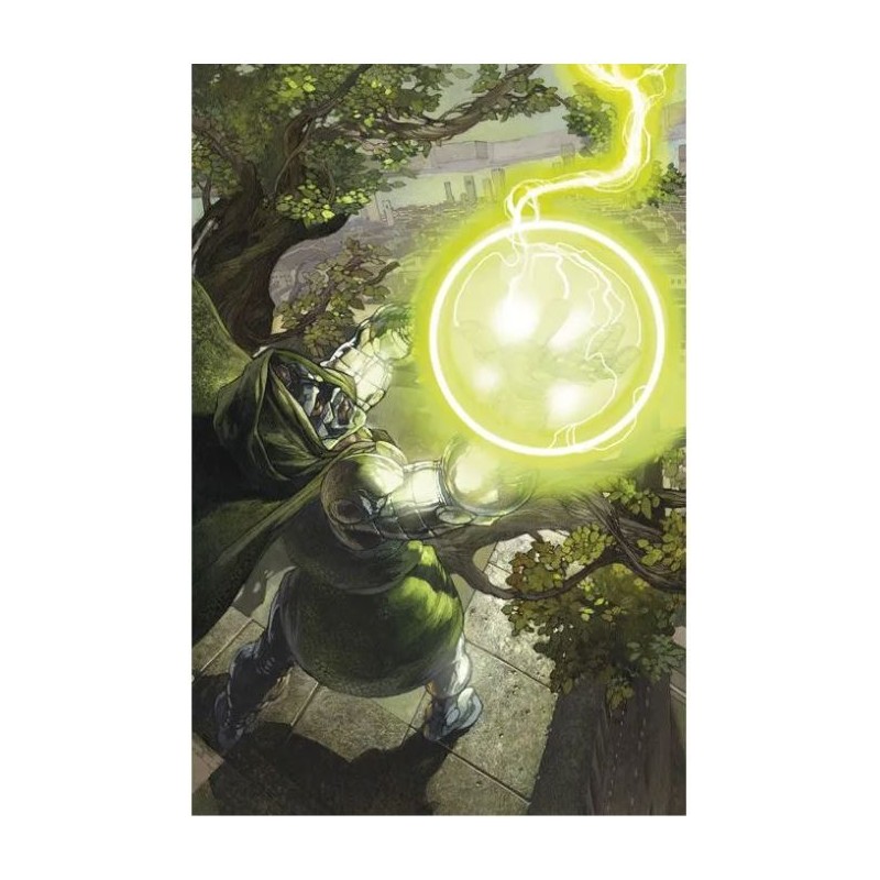 Panini Comics - Marvel Miniserie 290 - Un Mondo Sotto Destino Vol.4 - Panini Doomination Variant Bianchi Lucca